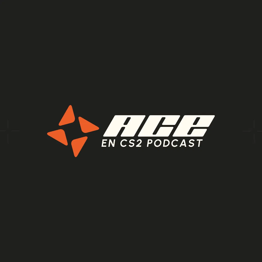 AceCSGO Logo med slogan i sort